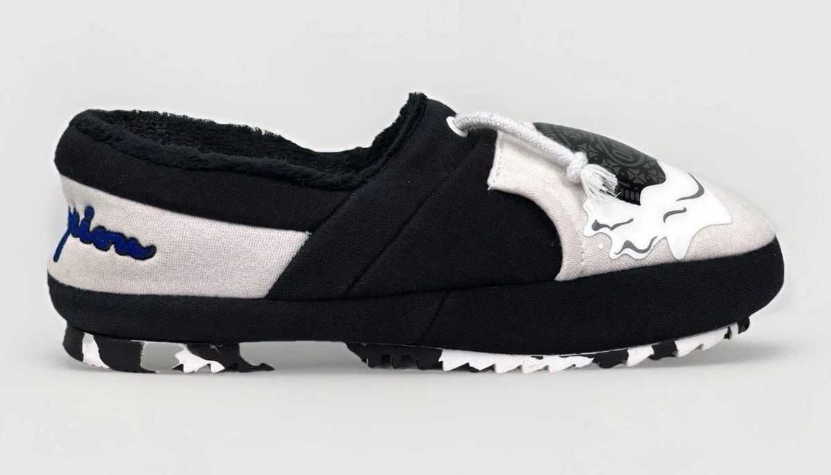 Champion X Oreo Mens 8/Womens 9.5 Whimsigoth Slippers Black White