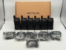 Retevis RT22S Walkie Talkies for Adults,Portable FRS Two-Way Radios 6-pack 