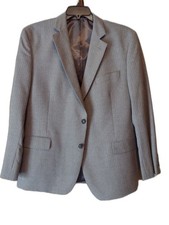 Stafford men's grey pinstripe blazer