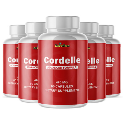 Cordelle - Blood Support- 5 Bottles- 300 Capsules