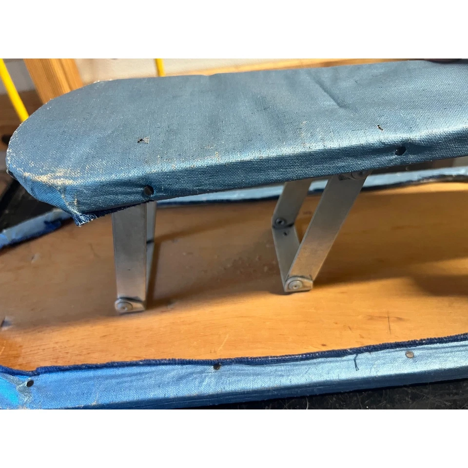 Vintage Hostess Sleeve Bügelbrett 22" Holz klappbar Mid Century Wäsche Werkzeug - Bild 2 von 4