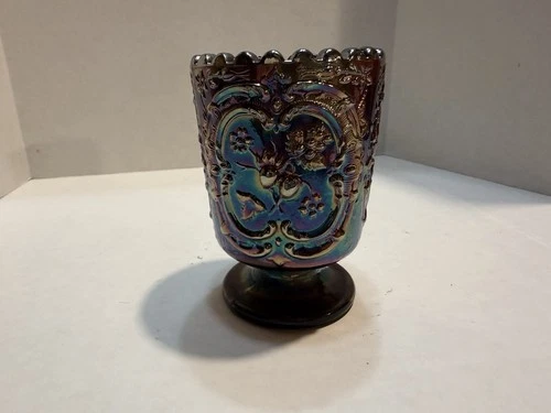 Fenton Wild Strawberry Toothpick Holder