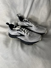 Brooks Mujer Revel 5 1203611B121 Blanco Negro Zapatos para Correr Tenis Talla 6.5
