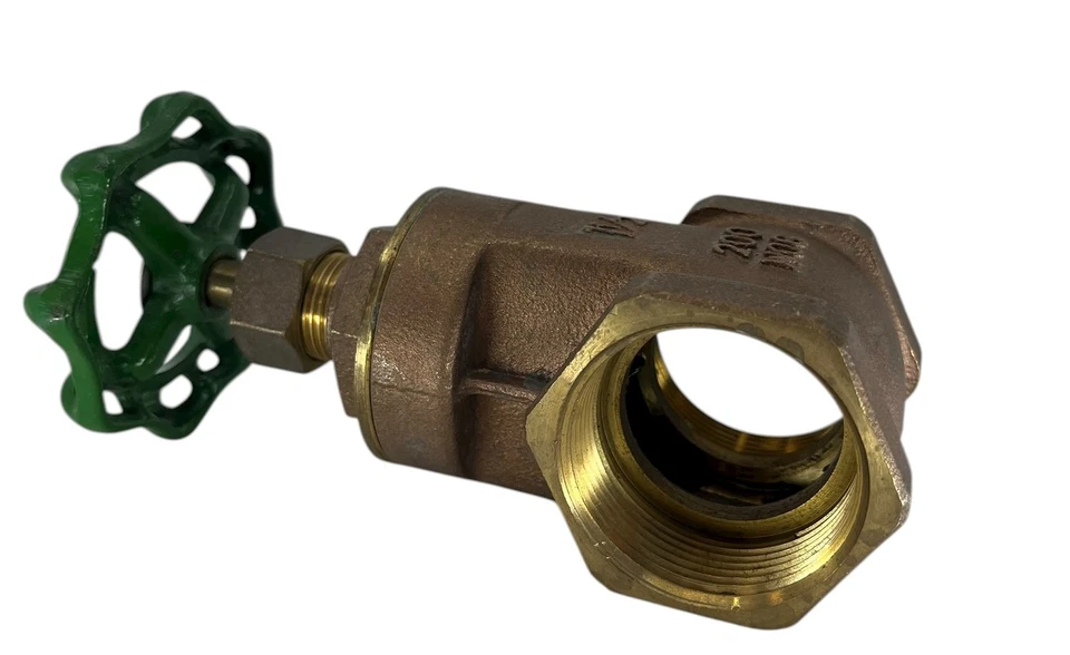 A. Y. McDonald Brass Full Port Gate Valve 1-1/2" FPT 72038T Series - 5421-213 - Image 2 of 4