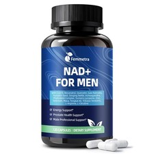 NAD+ Supplements for Men with Saw Palmetto | All-in-One Cellular Energy, Pros...
