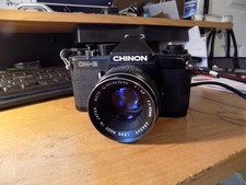 Chinon CM-3 55mm Camera w/ Auto 1:1.7 f 55mm Lens