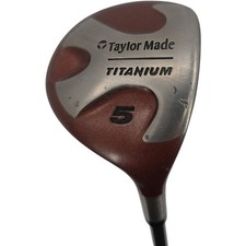 Taylor Made Titanium 5 Fairway Wood Golf Club RH Graphite Bubble Shaft 43 in