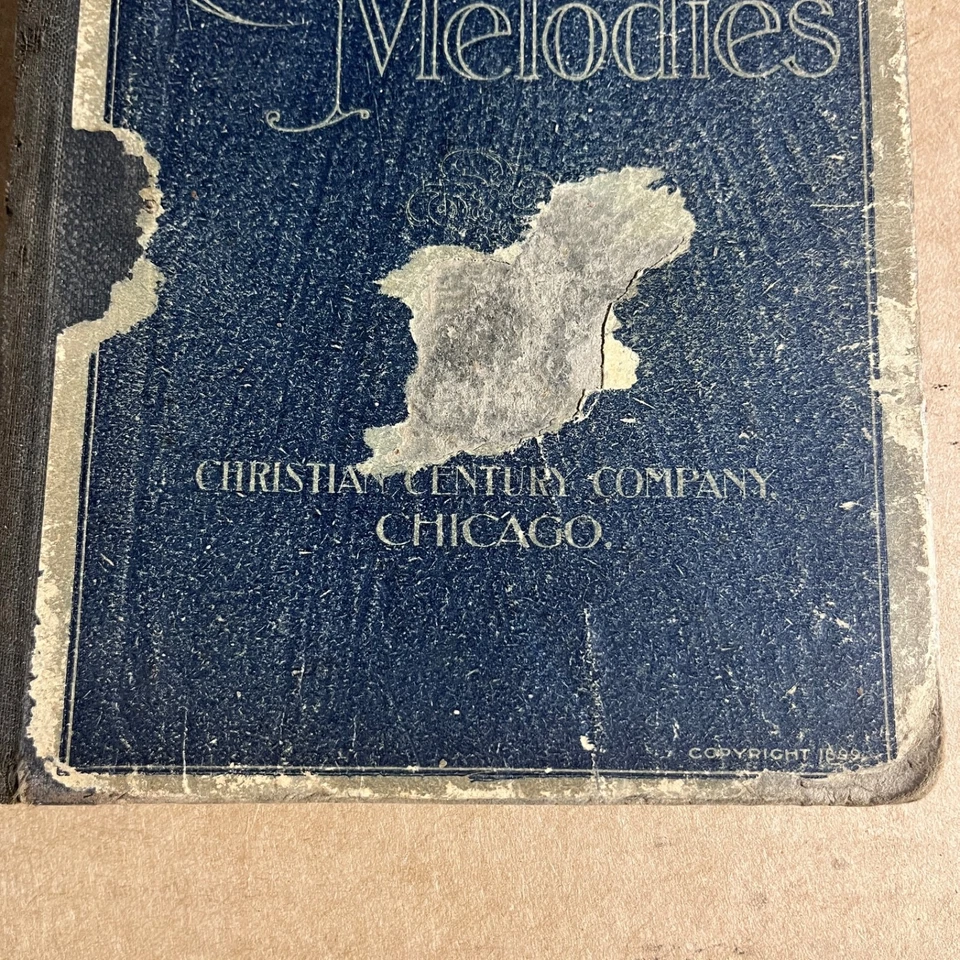 Libro de himnos Christian Melodies de 1899 de WM Kirkpatrick Foto 3 de 4