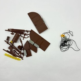 【JUNK】LEGO System 6090 Royal Knights Castle Classic Retired Set For Parts Repair