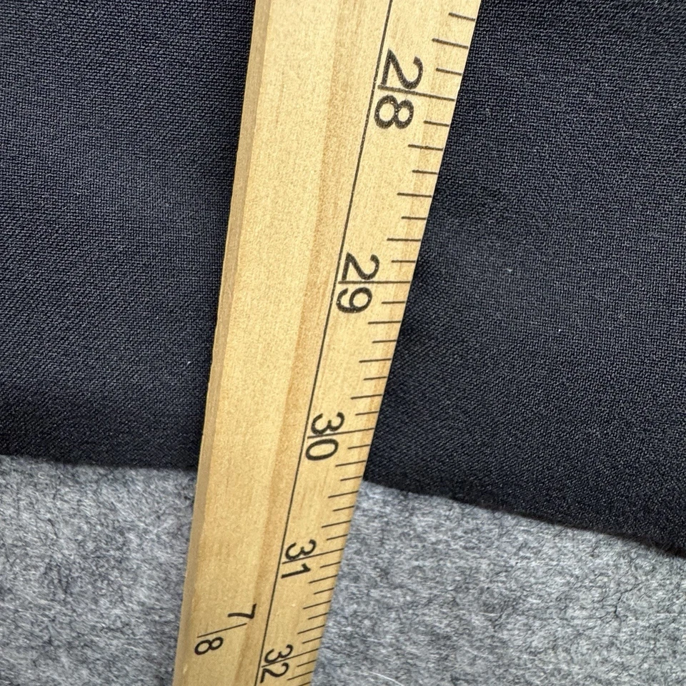 Pantalones de vestir negros Star City Logan para mujer 15 pierna acampanada ropa clásica de oficina para carrera Foto 4 de 4