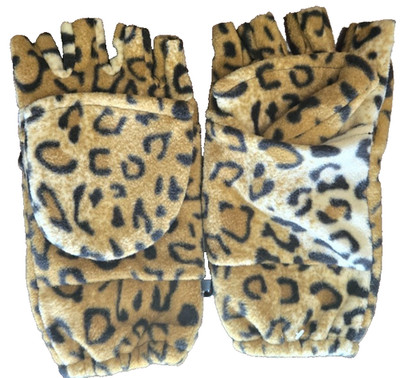 Arctic Summit Glomitts Reinforced Grip LEOPARD One Size NEW