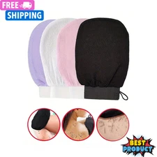 Korean Style Exfoliating Bath Gloves Deep Scrubbing Dead Skin Shower Gloves Spa