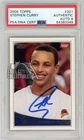 Stephen Curry 2009-10 Topps Autograph Rookie #321 PSA/DNA AUTO 9