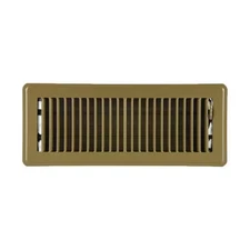 Manufacturer Varies Floor Register 5.5 X 13.5, Brown, Steel 4JRR5 Manufacturer