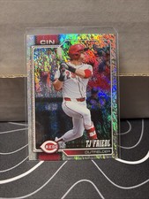 2026 Topps Series 1 Base TJ Friedl Cincinnati Reds #338 Sandglitter Foil