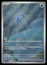 Pokemon Cards Phione 175/167 Twilight Masquerade Illustration Rare NM