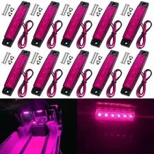 Marine Boat LED Navigation Lights 10 Pack Cabin Deck Stern Transom Courtesy