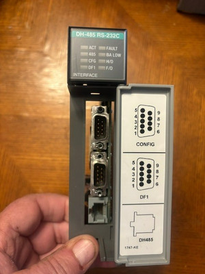SLC 500 Allen Bradley 1746-ke dh485/rs232 interface module