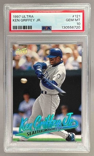 130556720 Ken Griffey Jr. 1997 Fleer Ultra #121 PSA 10