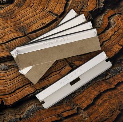 Dovo Single-Edged Quantity Five Blades For Multiple Uses Stainless Construction