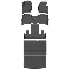 AIPOIL  Floor Mats  Cargo Liner Set for 2021-2025 Ford Expedition Max Buck