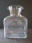 Blenko Water Bottle 384 Clear Glass See Description