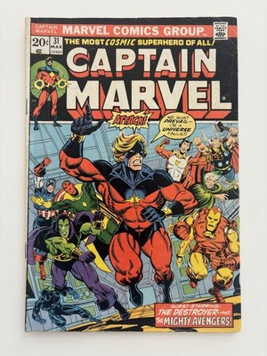 Captain Marvel #6-62 YOU PICK, (Lots of Jim Starlin!!) WE COMBINED SHIPPING