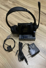 Plantronics W02 Dect 6.0 Wireless Headset System Base, Headset, Power Adapter