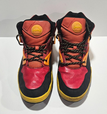 Reebok Pump Omni Lite  Elements   Fire  Red/Orange/Yellow Men s 10 Hexalite 2008