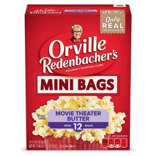 Orville Redenbacher'S Movie Theater Butter Microwave Popcorn, 12 Ct, 1.5 Oz