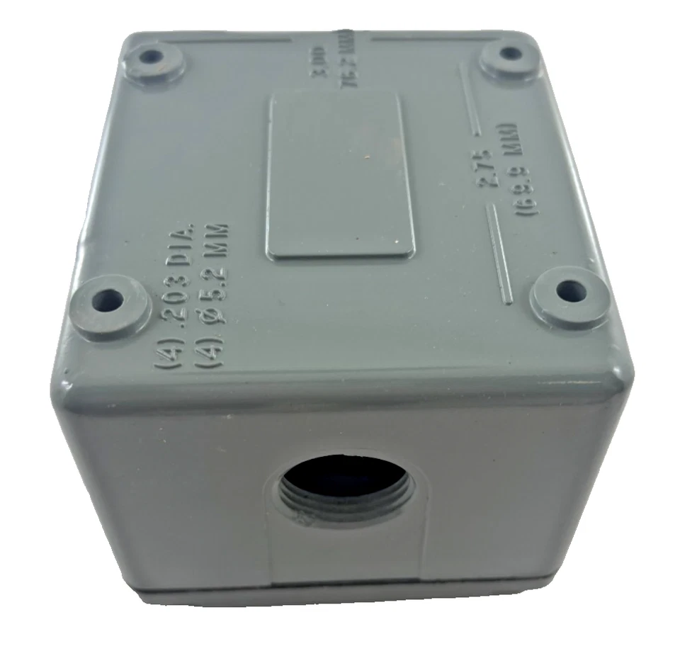 Allen-Bradley 800T-1TZ Die Cast Enclosure NEMA Type 4/13 Series T - Image 3 of 4