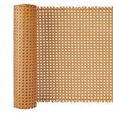 Plastic Rattan Cane Webbing Roll 118 17 Inch Woven Open Mesh Cane Weave Rat...