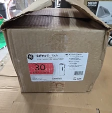 NEW GE THN3361 NEMA 3R Heavy Duty Safety Disconnect Switch 3P 30A 600V