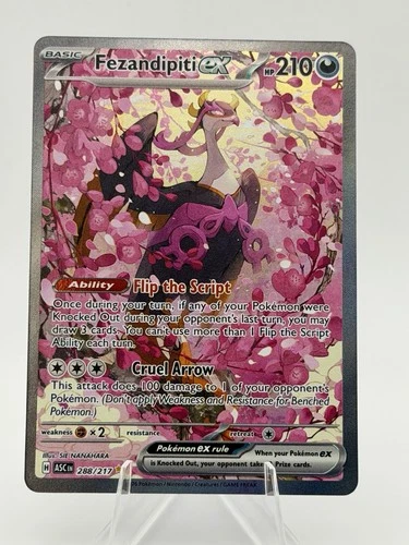 Fezandipiti ex #288/217 - 2026 Pokemon Ascended Heroes - NM + !!