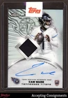 2025 Topps Chrome Cam Ward Rookie Patch Autographs (RAW)