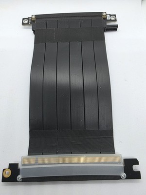 15 cm PCIe 4.0 x16 GPU Riser Kabel - PCI-Express 3.0/4.0 Nvidia RTX, Radeon RX