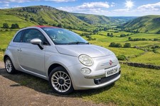 Fiat 500C 1.2 Lounge Convertible 3 Door 5 Speed Manual. Full Service History