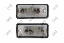 KENNZEICHENLEUCHTE BEIDSEITIG FÜR AUDI A6 C6 AVANT (4F5) - ABAKUS 003-07-901LED