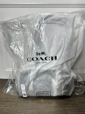 COACH Swing Zip Bag in Black Crinkle patent leather CA034 NWT | eBay