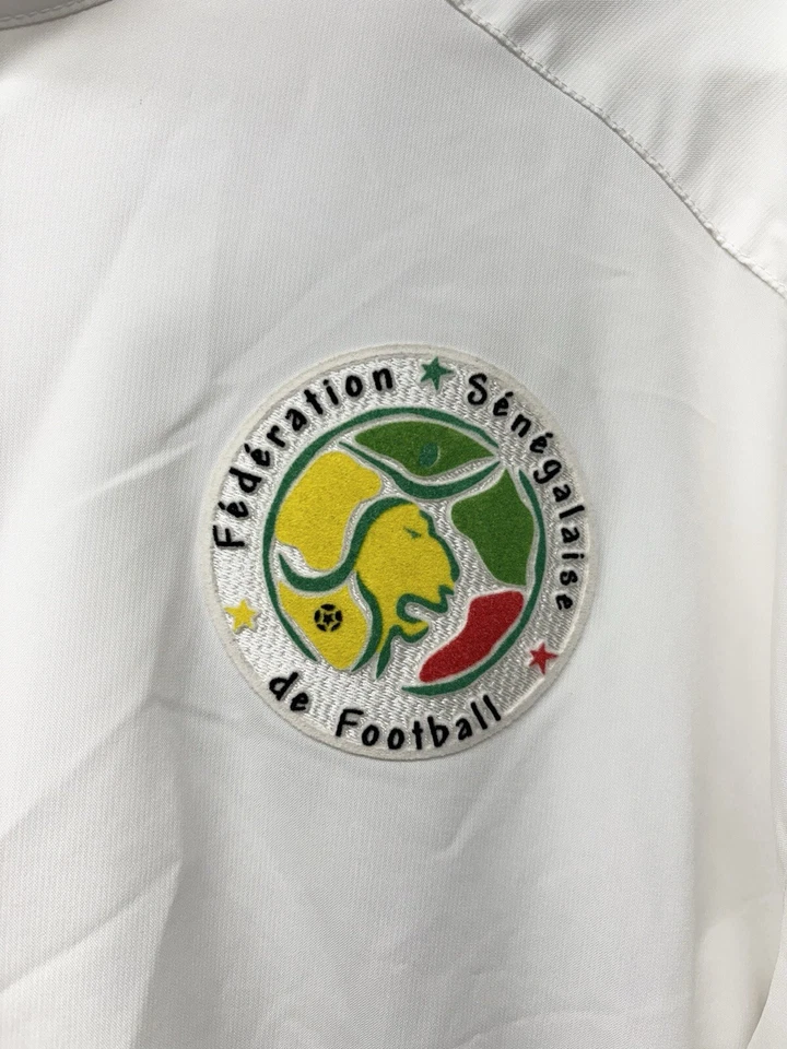 Puma Federation Of Senegal Football Windbreaker Jacket Men’s Size Large White - Image 3 of 4