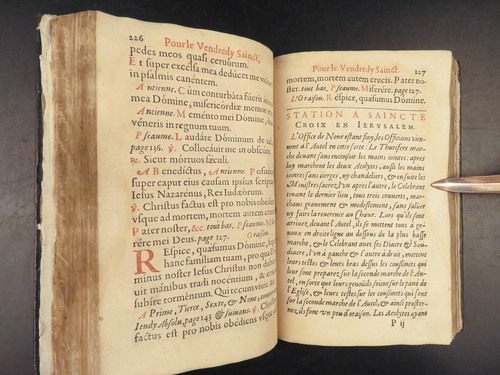 1620 Missal Catholic Church Holy Week Liturgy Illustrated RARE Richer Prost - Picture 10 of 20