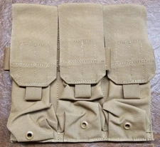FirstSpear Surefire 60 triple magazine pouch 6/9 MOLLE Coyote 5.56 mag pocket