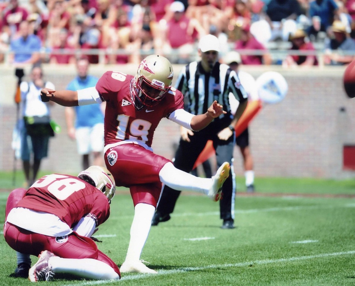 ROBERTO AGUAYO FLORIDA STATE FOOTBALL 8X10 SPORTS PHOTO