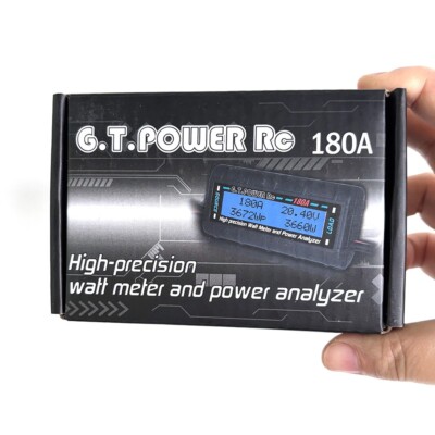 GT Power 180A Watt Meter And Power Analyzer W/ Backlight LCD Electric Analyz