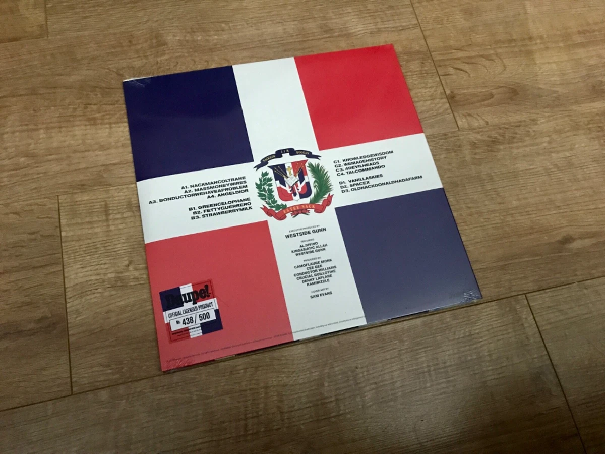 Estee Nack - Nacksaw Jim Duggan - Limited Edition Tri-Colour Flag Vinyl - Daupe