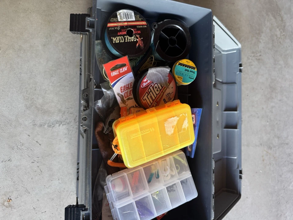 Plano Fishing Tackle Box With Supplies - Image 2 of 4