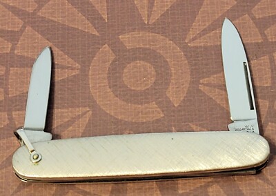 Imperial Knife Made In USA 1956-88 2 Blade Gents Watch Fob NEAR MINT Condition