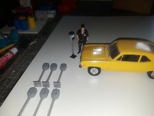 1:24 & 1:25 Scale 6 Parking Meter G-Scale For Dioramas