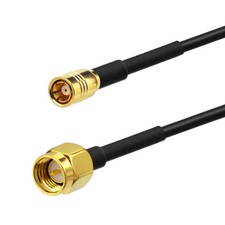 SMA Male to SMB Male RG174 Coaxial Pigtail Cable 30cm