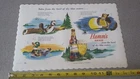 Vtg c. 1960's 70's NOS Hamm's Hamms Beer Paper Placemat Sign